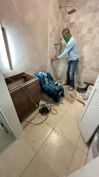 Bathroom remodel — In progress