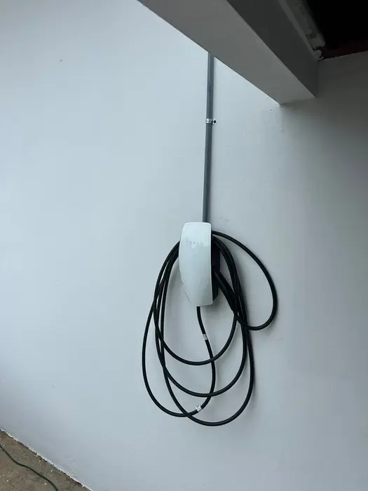 EV charger installation — Finished