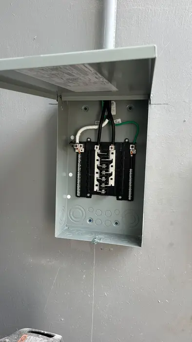 Electrical panel installation — photo 3