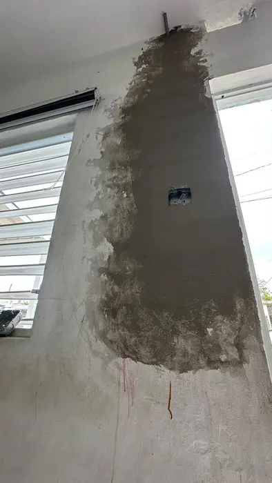 In-wall electrical conduit — Patching